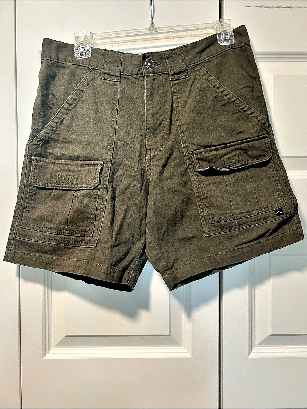 Denali Cargo Shorts in Green Waist 30